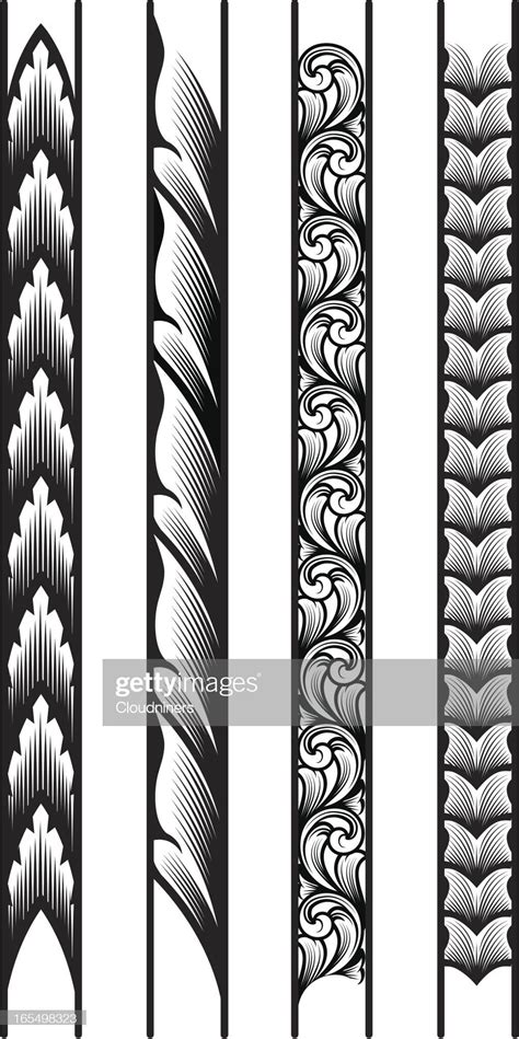 Engraved Borders High Res Vector Graphic Getty Images Metal Engraving