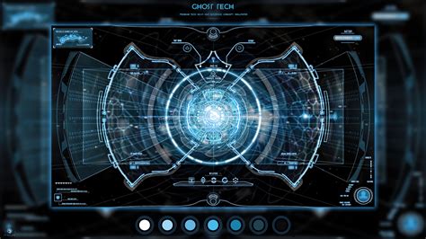Tech Science Fiction 2k Interfaces Hud Hd Wallpaper