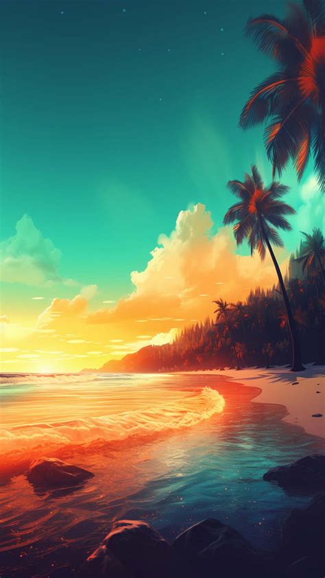 Summer Beach Wallpaper Download Moonaz