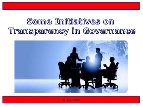 Transparency In Governance Is The Ultimate Key To Reforms
