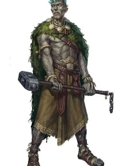 Earth Genasi Dungeons And Dragons Characters Earth Genasi Concept