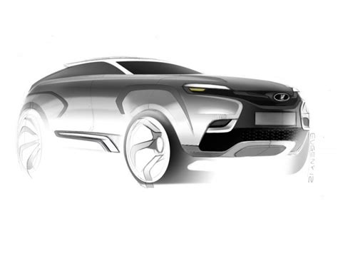 Lada Launches Car Design Sketch Competition Car Body Design
