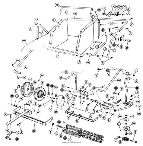 Toro 7 2522 38 Sweeper 1975 Parts Diagram For Lawn Sweepers 31