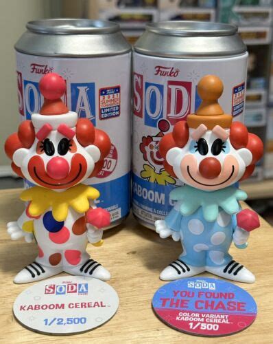 Kaboom Cereal Circus Clown Funko Pop Soda Ad Icons Chase 1500 Opened