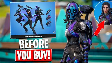 New Agency Renegades Pack Unmasked Zadie Before You Buy Fortnite Battle Royale Youtube