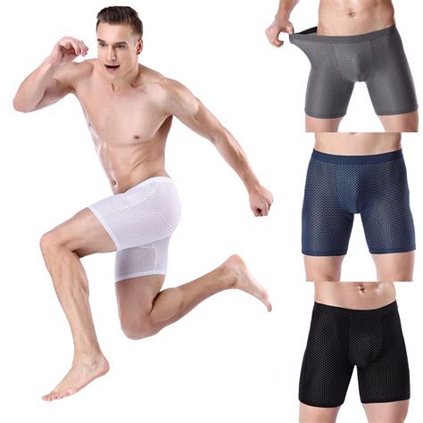 Buy Trunks Sexy Underwear Mens Boxer Briefs Shorts Bulge Pouch Modal Underpants At Affordable