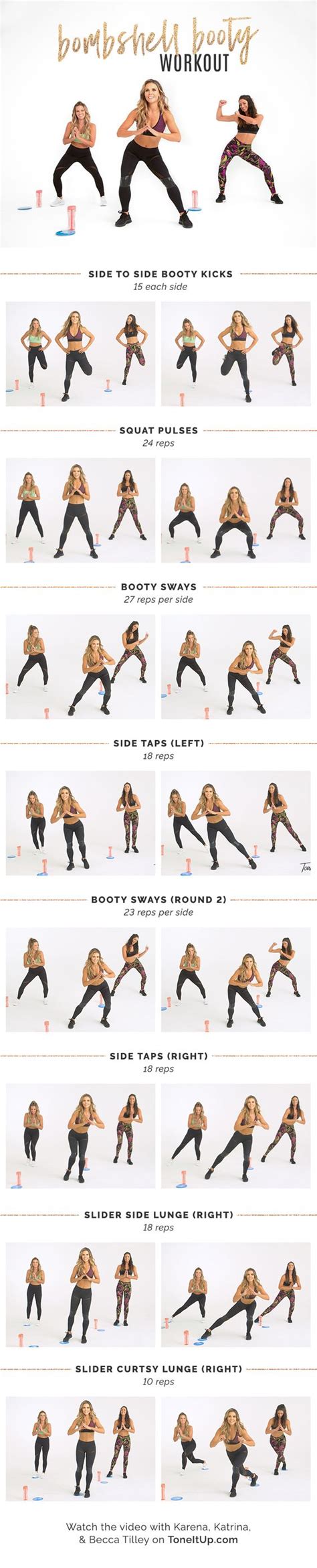 50 Intense Booty Workouts That Will Give You A Bigger