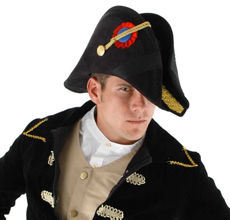Admiral Bicorn Nautical Military Captain Hat Naval Officer General