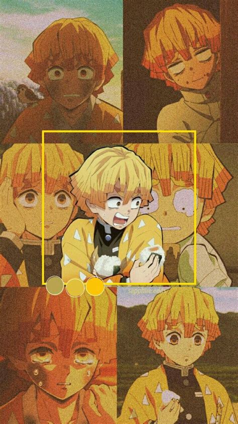 Big rich o is a media, image server. zenitsu agatsuma edit 💛 | Cute anime wallpaper, Anime ...