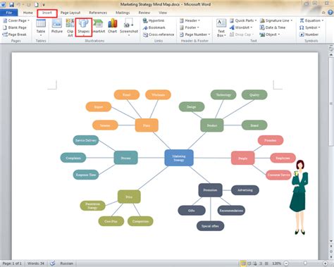C Mo Crear Mapas Mentales En Microsoft Word