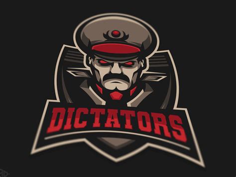 Dictators Mascot Logo By Marko Berovic On Dribbble