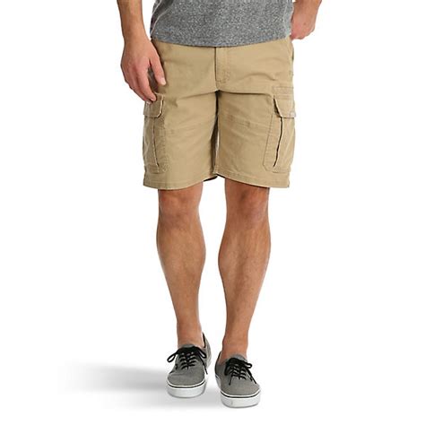 Mens Relaxed Fit Stretch Cargo Short Mens Shorts By Wrangler