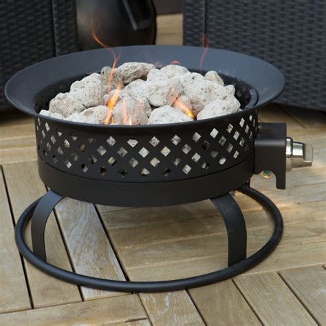 How our portable propane fire pit came in handy. Propane Fire Pit Portable Home Outdoor Deck Patio Yard ...