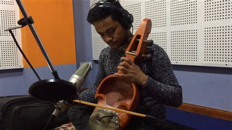 Sarangi Nepali Traditional Folk Instrument Hemanta Kanchha Rasaily
