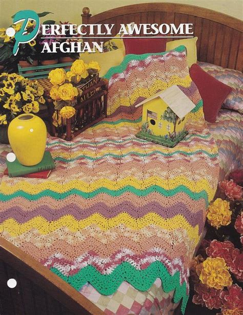 Perfectly Awesome Ripple Afghan Annies Attic Crochet Crochet