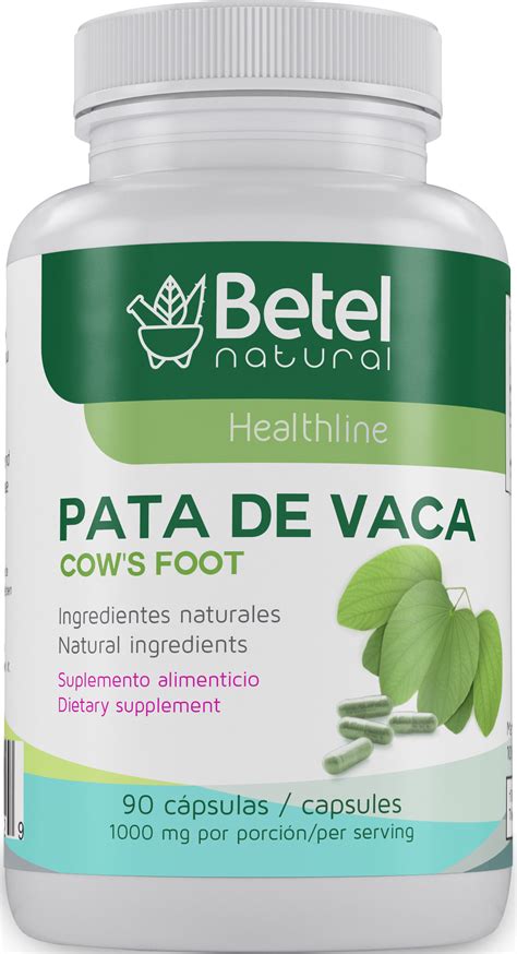 Pata De Vaca Cows Foot Herb Capsules By Betel Natural Farmacia