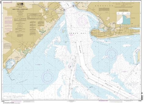 New York Lower Bay Northern Part 12402 Nautical Charts