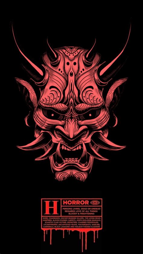 Demon Mask Wallpapers Top Free Demon Mask Backgrounds Wallpaperaccess