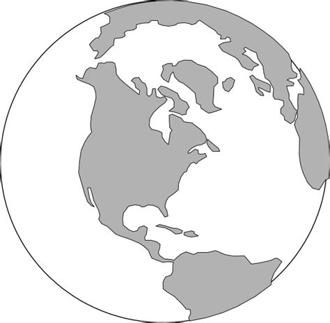 World Grey Logo Clip Art At Vector Clip Art Online Royalty