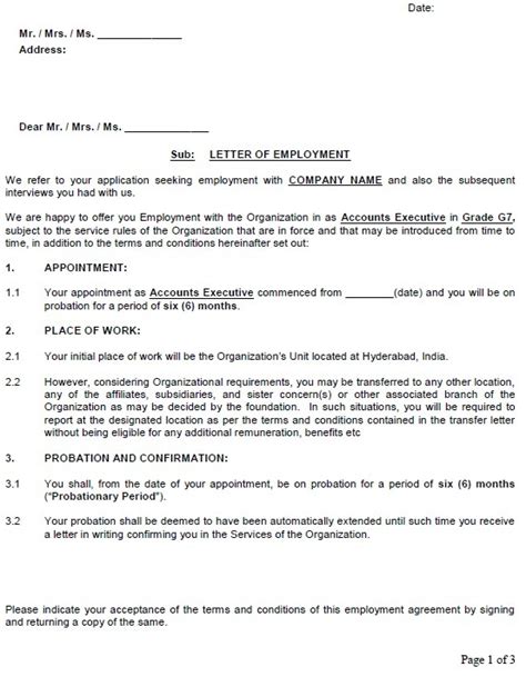 An appointment letter is a compulsory official document that confirms that an organization has appointed a person for a given job position. Model Of Cfo Appointment Letter : Private Company Appointment Letter Format Doc - A letter of ...