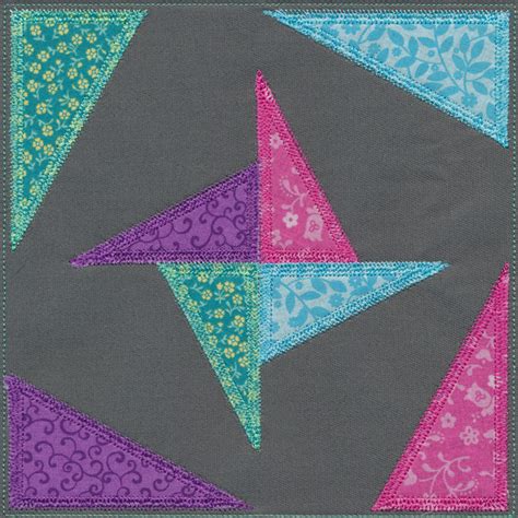 Origami Quilt Block In The Hoop