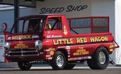 1965 Dodge A100 Pickup Truck Trucks Wagon Cars Little Red Wagon