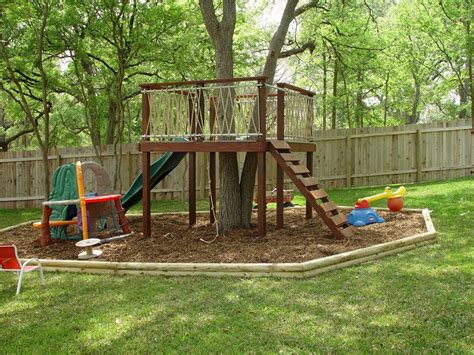 Diy Playground Project Ideas For Backyard Landscaping 5