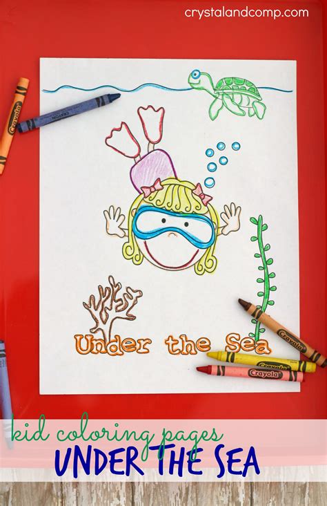 The majority of the printables are designed for kids of preschool and kindergarten age. Kid Color Pages: Ocean Theme