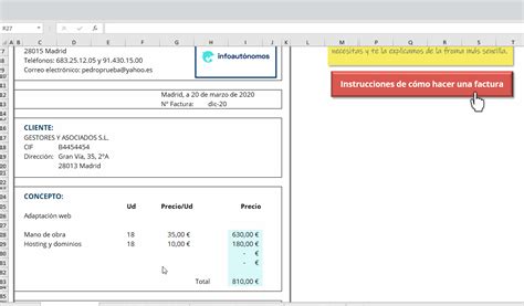 Factura Excel Descargar Sample Excel Templates