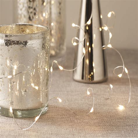 Mainstays 18 Led Fairy Wire String Light Set With Battery Operated