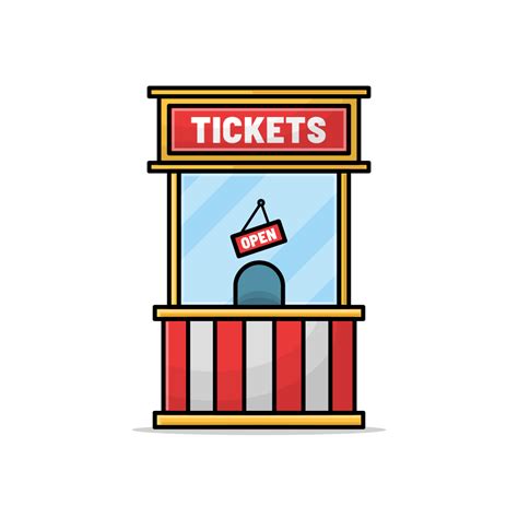 Ticket Booth Royalty Free Stock Svg Vector And Clip Art Sexiz Pix