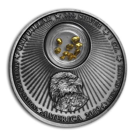 Buy 2019 1 Oz Silver Nevada Gold And Silver Rush Proof Apmex