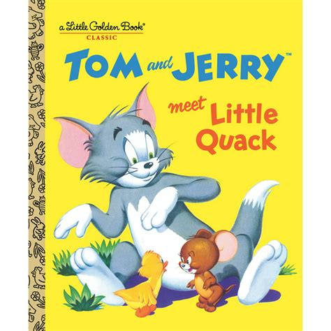 Little Golden Book Tom And Jerry Meet Little Quack Tom And Jerry