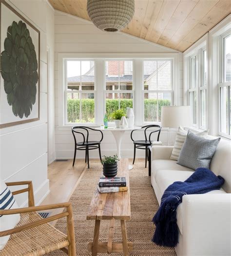 A brand you trust and a design you'll love, this honeywell ceiling fan is a triple threat: West Chester - Unique Beach Style Sunroom Design by ...