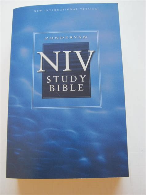 Zondervan Niv Study Bible Personal By Barker Kenneth L