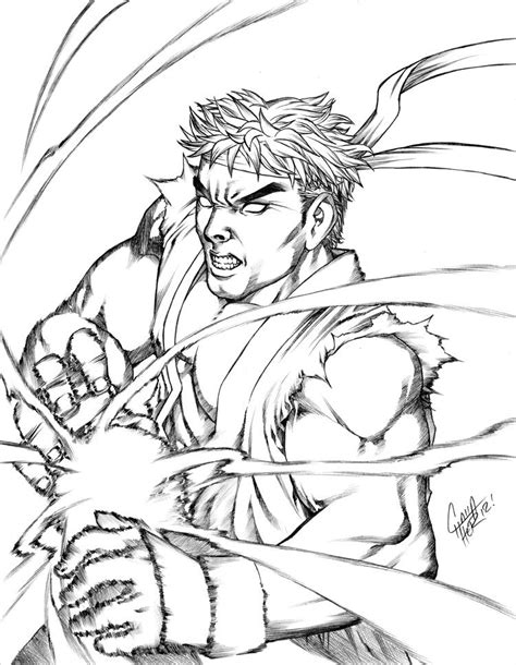 Evil Ryu By Chouaart On Deviantart