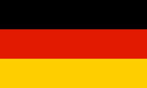 Flag of germany, horizontally striped flag of black, red, and gold (golden yellow); Germany Flag Colors - Flag Color - Hex, RGB, CMYK and PANTONE