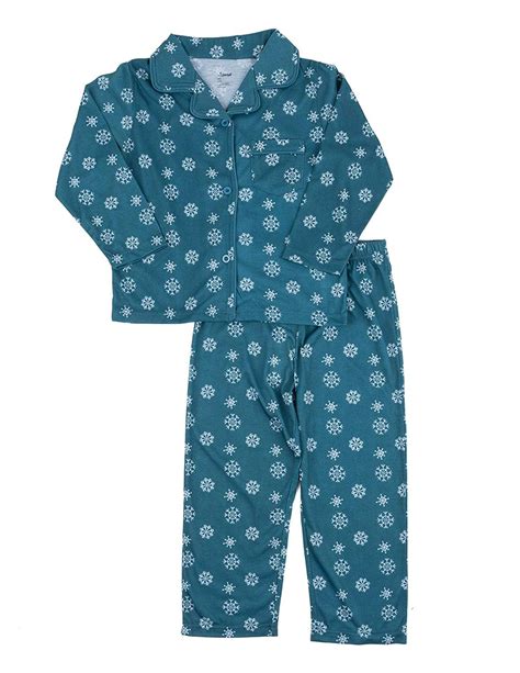 Leveret Kids Flannel Pajamas Boys And Girls 2 Piece Christmas Pajama Set