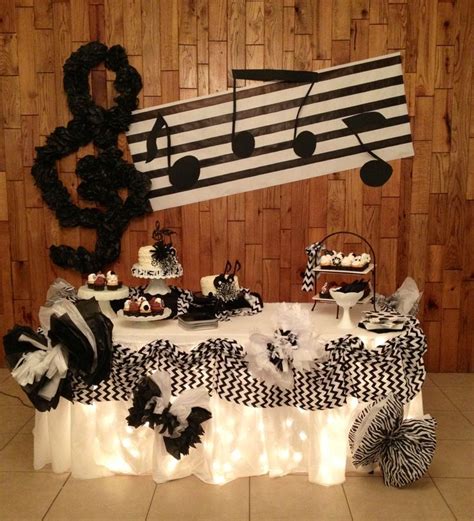 Music Themed Party Cumple 10 Mile Music Themed Parties Music Theme