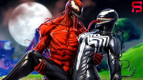 Carnage And She Venom Fall In Love Fortnite Season 8 Youtube