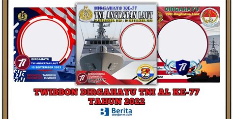 5 Link Twibbon Dirgahayu Tni Al Ke 77 Tahun 2022 Klik Disini