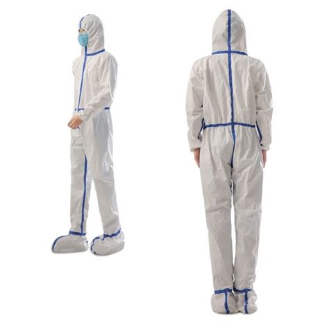 Sterilized Protective Coverall Suit Full Body Protective Icu Gown L