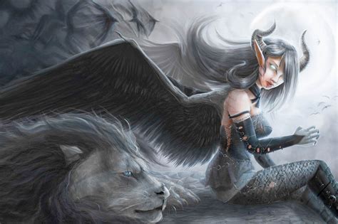 Demon Fantasy Beautiful Hd Wallpapers And Pictures In High