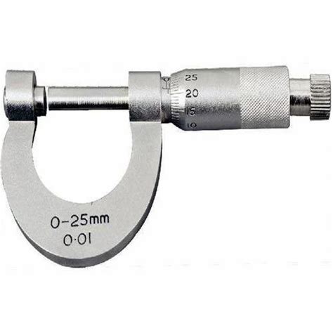 Micrometer Screw Gauge Range 0 25 Mm Rs 300unit Kelvin Labs Id