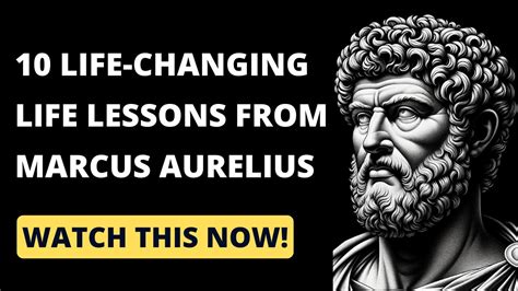 10 Life Changing Teachings of Marcus Aurelius (MUST WATCH) - YouTube