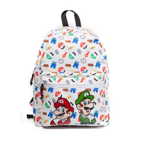 Mario And Luigi Backpack Nintendo Official Uk Store