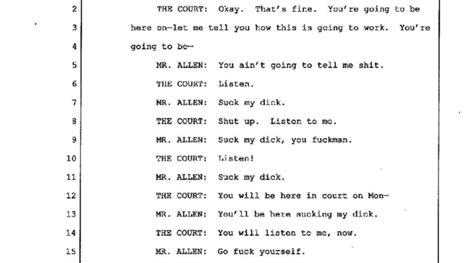The Best Transcript Of All Time? You Be The Judge. | Above the Law