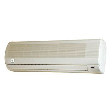 The hot air that enters the unit is brought over the air conditioning condenser and cooled. Split Wall - Mounted Type Air Conditioner