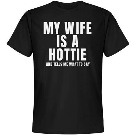 my wife is a hottie unisex premium t shirt