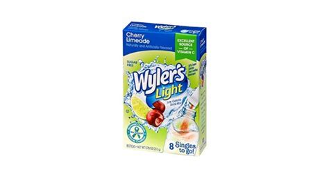 Wylers Light Cherry Limeade Singles To Go Drink Mix